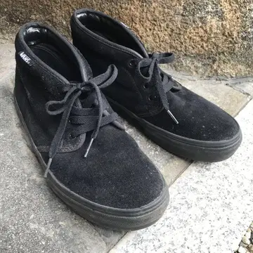 VANS CHUKKA SUEDE 블랙 반스 추카 스웨이드 블랙 26.5