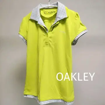 OAKLEY 오클리 골프 반팔 피케 셔츠 깅엄 체크