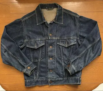 70s 스토어 브랜드 데님 자켓 데님 자켓 네이비 70505