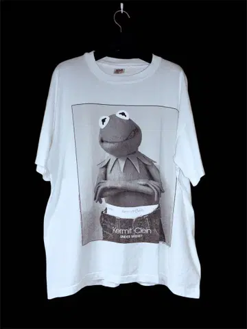 90s' 캘빈클라인 카미트 패러디 광고 CK 티셔츠