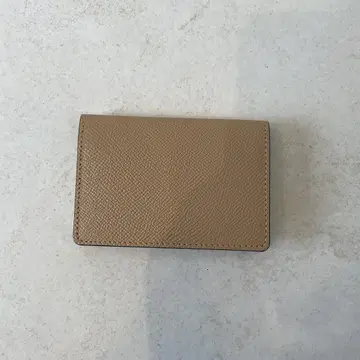 미사용 새상품 barneys newyork 베이지 가죽 명함지갑
