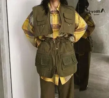 ameri 아메리 2WAY FISHING VEST 낚시 조끼