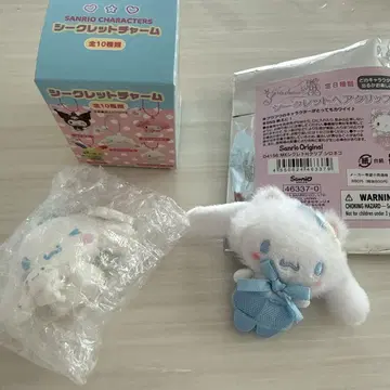 시크릿 헤어 클립 참 시나모롤