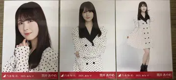노기자카46 브로마이드 츠츠이 아야메 컴프 도트