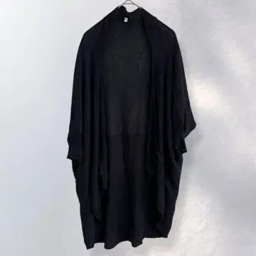 MUJI 무지 린넨 가디건 린넨 100% 돌먼 슬리브 겉옷 M