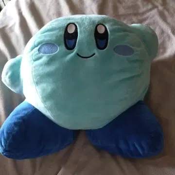 커비 스카이블루 봉제 인형 빅 사이즈