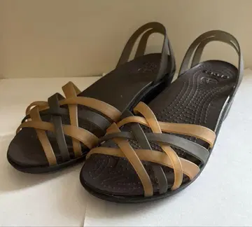 Crocs 샌들 브라운 W5 [21cm]