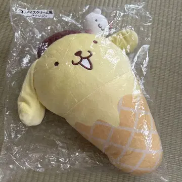 산리오 뽑기 폼폼푸딩 아이스크림 쿠션 봉제 인형