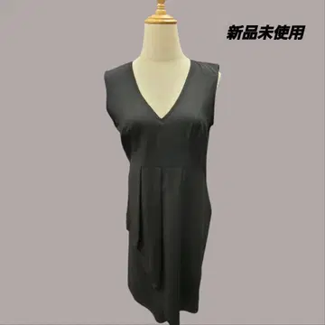GAP 검은색 슬리브리스 미니 원피스 미사용 새상품 택 포함