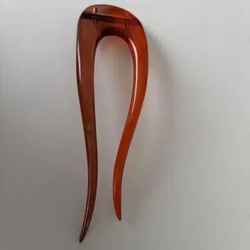 콜렛 말루프 오렌지 플라스틱 헤어핀