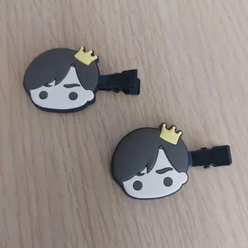 킹프리 King&Prince 우치아게 불꽃놀이 굿즈 헤어 클립 나가세 렌