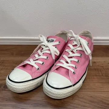 CONVERSE 컨버스 로우 컷 핑크 26.5cm