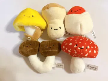 니코리노 버섯 봉제 인형 5종 세트