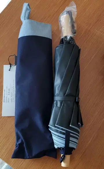 SUN BARRIER 100 접이식 우산 50cm 네이비