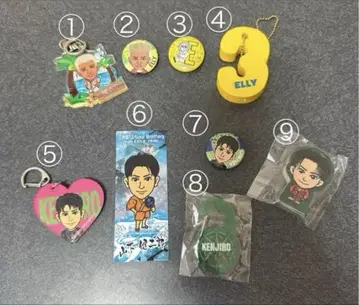 3대째 J Soul Brothers ELLY 야마시타 켄지로 굿즈