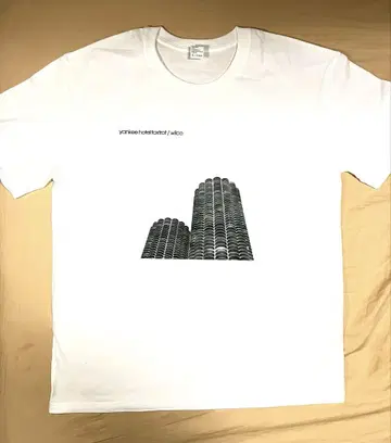 미착용 윌코 'yankee hotel foxtrot' 티셔츠 XL 사이즈