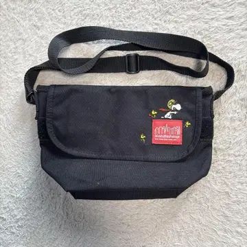 manhattan portage 스누피 숄더백 블랙