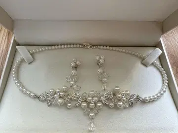 ANNAN WEDDING 목걸이 귀걸이 세트