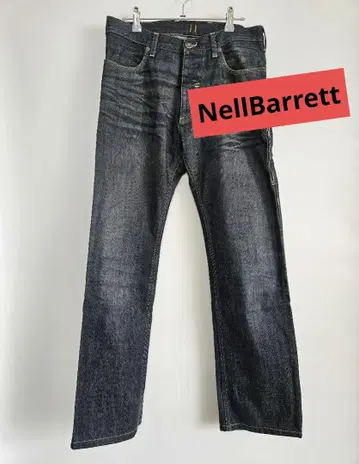 Nell Barrett 다크 블루 스트레이트 데님 29