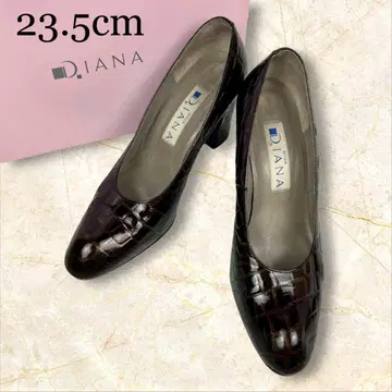 D.IANA 다이애나 펌프스 악어 엠보싱 23.5