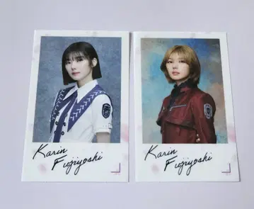 사쿠라자카46 후지요시 카린 랜덤 클리어 스티커