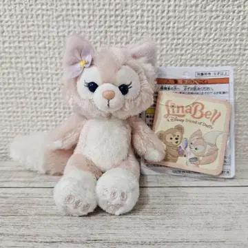 리나벨 봉제 인형 스트랩 키링 디즈니