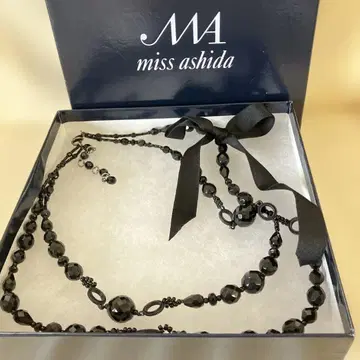 miss ashida 블랙 목걸이