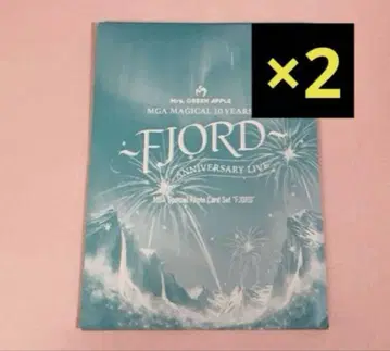 mrs. green apple FJORD 포토 카드 미개봉 1팩