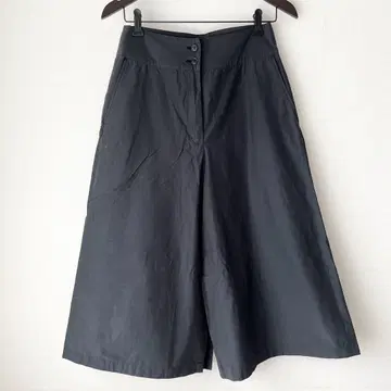팩트텀 가우초 팬츠 와이드 팬츠 나일론 블랙 36