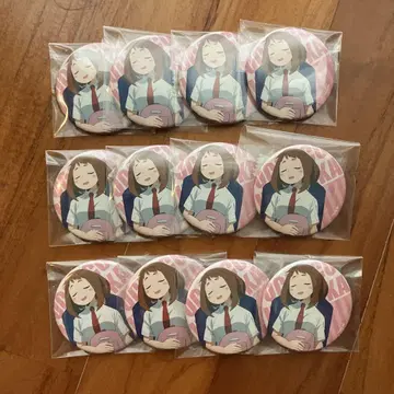 히로아카 HEROES NAP 우라라카 오챠코 캔뱃지 12개