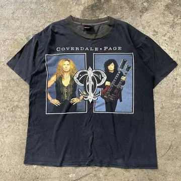 1993 USA제 COVERDALE PAGE 재팬 투어 티셔츠