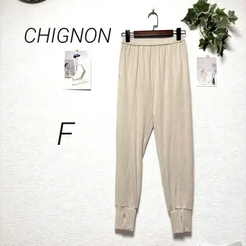 9582 CHIGNON 이지 팬츠 F 무지 레깅스 캐주얼