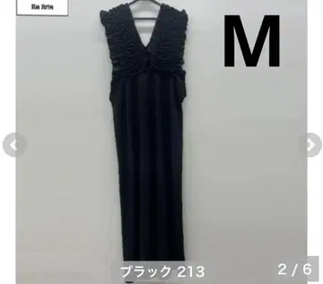 시마무라 셔링 원피스 M 사이즈 블랙