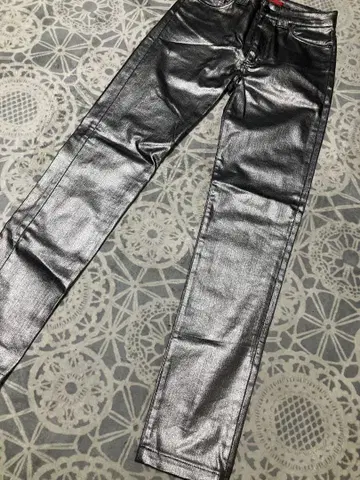 휴고 보스 실버 코팅 팬츠 26인치