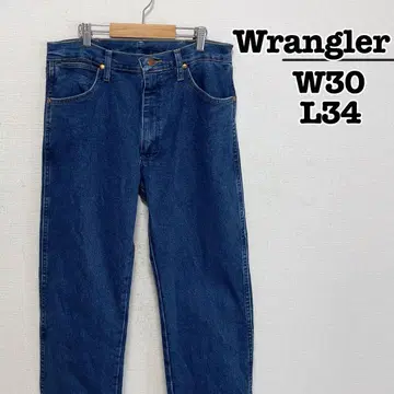 Wrangler A102 청바지 데님 블루 W30L34 니카라과산