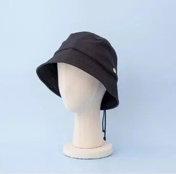 BAREN 새상품 블랙 나일론 버킷 햇