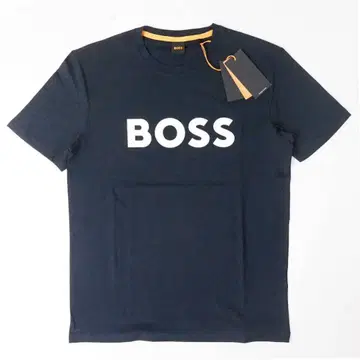 새상품 HUGO BOSS 로고 반팔 티셔츠 오타니 쇼헤이 네이비 M