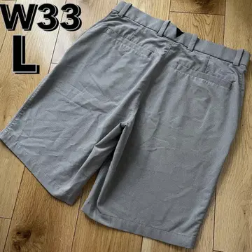 새상품급 XL 나이키 골프 하프 팬츠 숏 스트레치 그레이 33