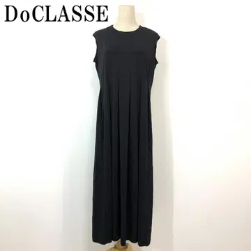 DoCLASSE 두클라쎄 롱 원피스 차콜 그레이 M B959