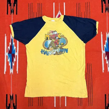 1970년대 1979년 MOTOX HANGTOWN 라글란 티셔츠