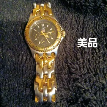 작동 제품 ELGIN 쿼츠 손목시계 실버/골드