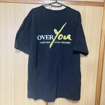 YUYA TEGOSHI OVER YOU TOUR 2024 티셔츠 XL