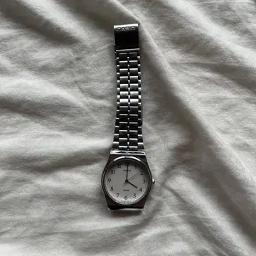 CASIO 쿼츠 손목시계 스테인리스 밴딩