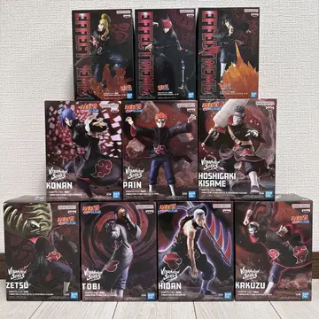 NARUTO 나루토 질풍전 아카츠키 전 10종 피규어 세트