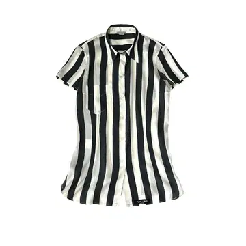 폴스미스 폴스미스 실크 100% 스트라이프 블라우스 셔츠