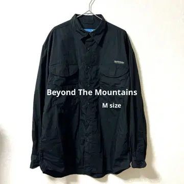 Beyond The Mountains 블랙 긴팔 셔츠 M 24A364