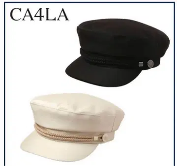 CA4LA 블랙 헌팅 캡