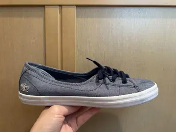 라코스테 LACOSTE 슬립온 24.5 데님