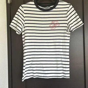 PETIT BATEAU 보더 티셔츠 L VERY