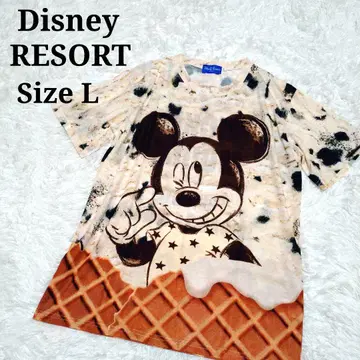 DisneyRESORT 디즈니 리조트 미키 아이스 티셔츠 L